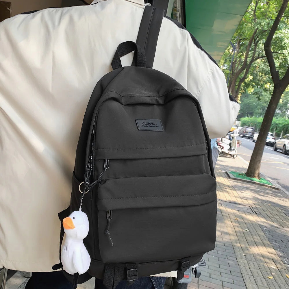 Female Male Cute Waterproof Backpack Trendy Girl Boy Student School Bag Lady Men Kawaii Travel Backpacks Cool Women College Bags