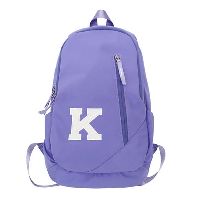 Female Male High Capacity Book Bag Men Women School Backpack Trendy Lady Travel Bag New Girl Boy Laptop College Backpack Fashion