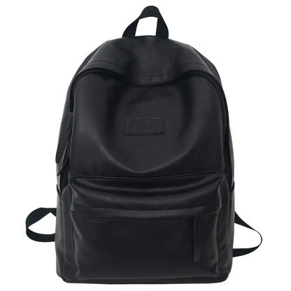 Female Male Leather Luxury Backpack New Girl Boy PU Cute Student Bag Trendy Women Backpack Ladies Men Kawaii Travel College Bags