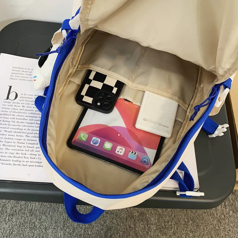 Female Men Waterproof Travel Book Bag Cool Women Male Harajuku College Backpack Fashion Girl Boy Leisure School Bags Lady Laptop