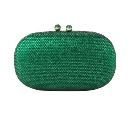 Female Mini Shoulder Bags Minaudiere Clutches Bags Women Crystal Evening Bags Ladies Cocktail Party Dinner Purses and Handbags