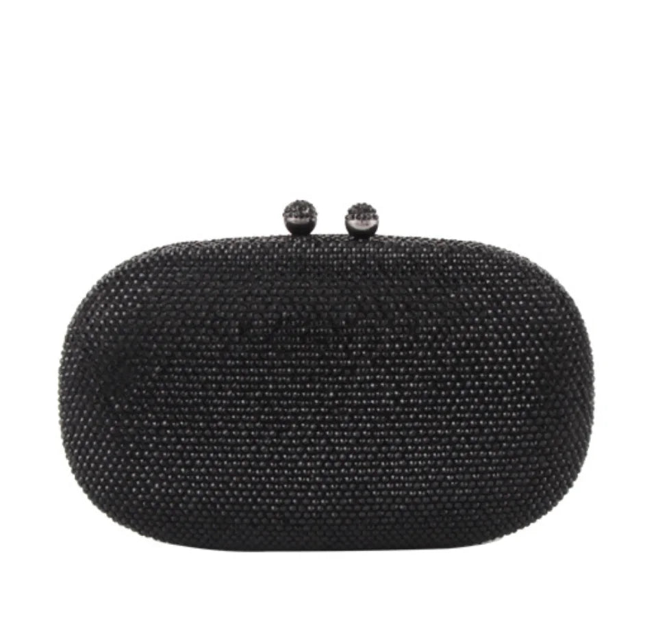 Female Mini Shoulder Bags Minaudiere Clutches Bags Women Crystal Evening Bags Ladies Cocktail Party Dinner Purses and Handbags