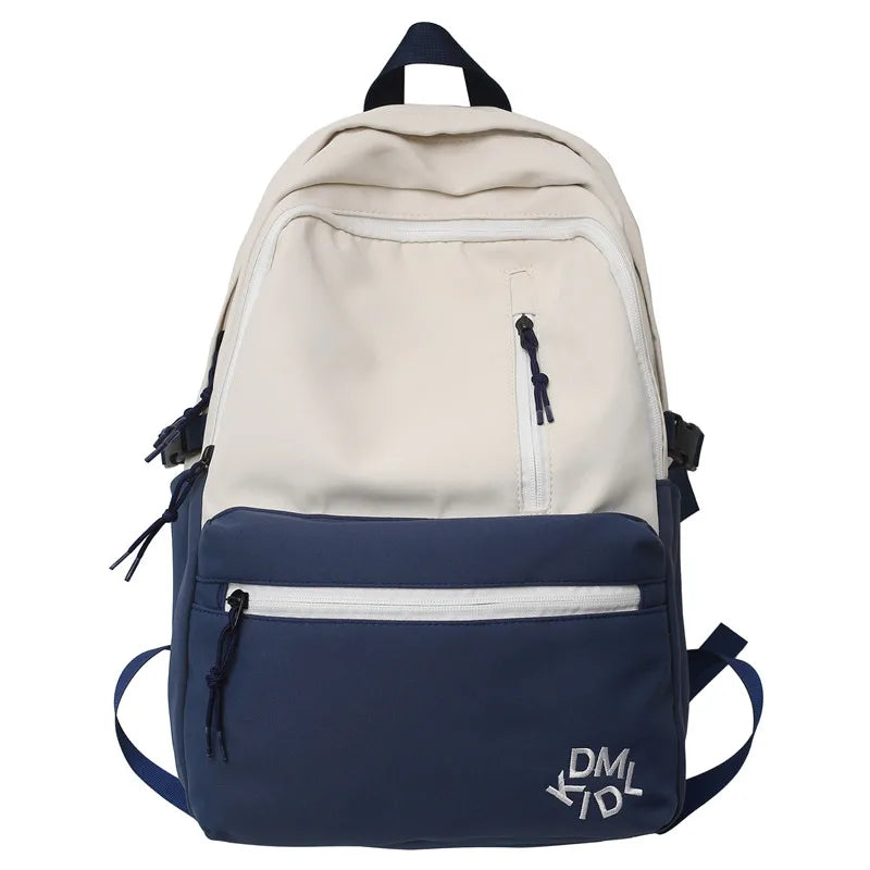 Female Teenager High Capacity Book Bag Girl Travel Laptop Student Backpack Ladies Nylon College Fashion Women Leisure School Bag