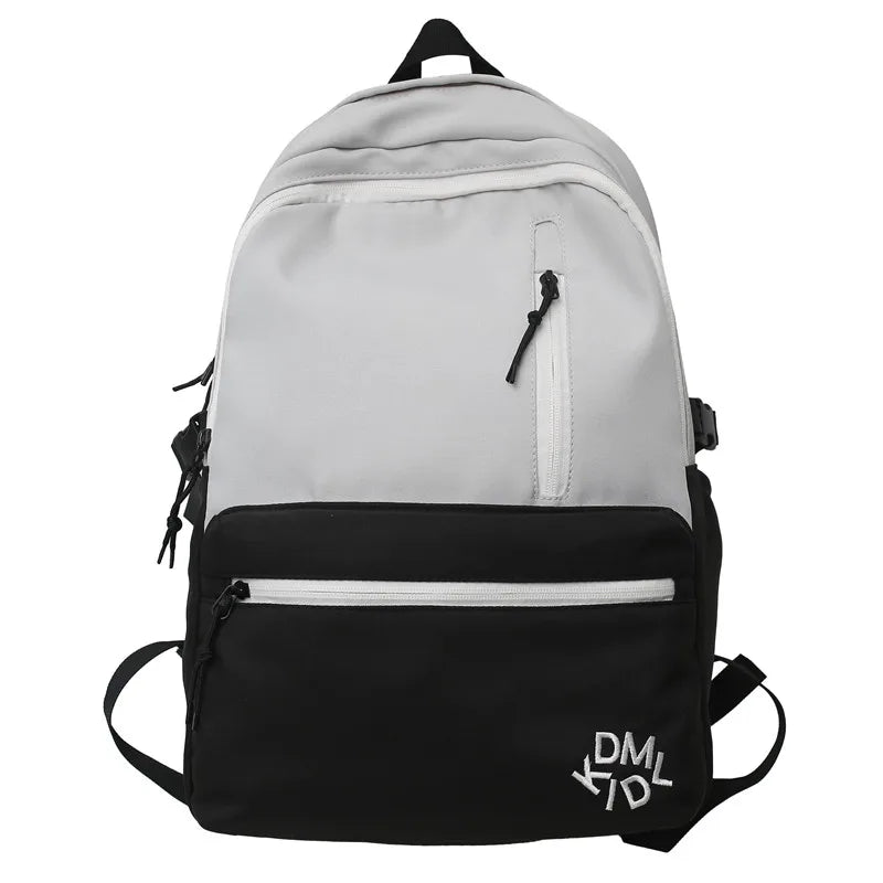 Female Teenager High Capacity Book Bag