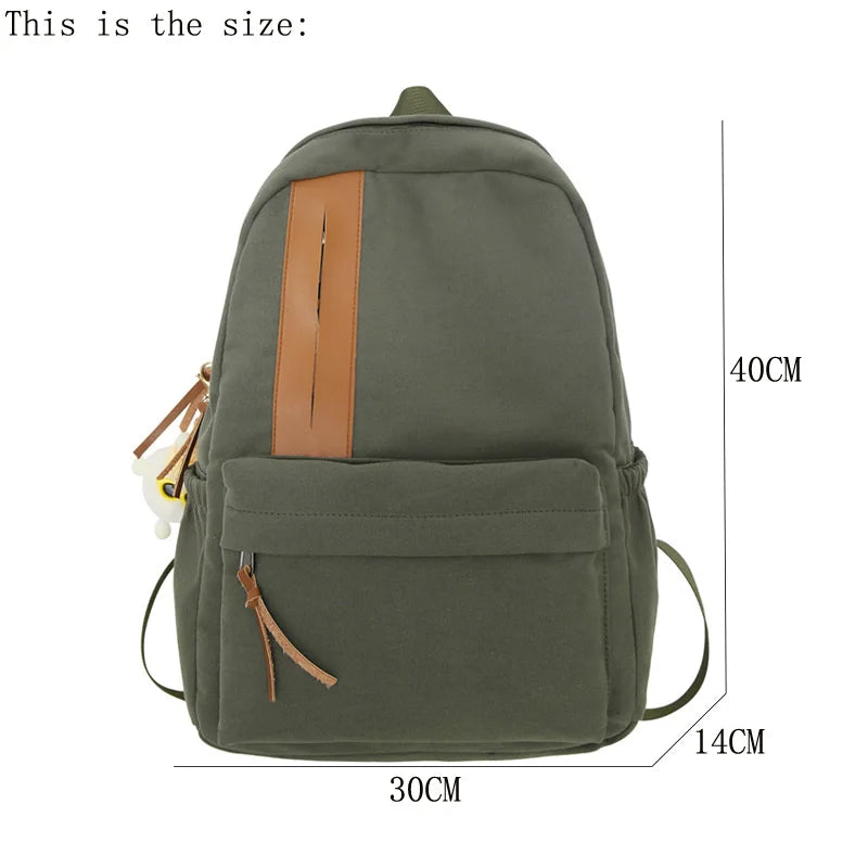 Female Teenager High Quality Book Bag - Thumbnail 3