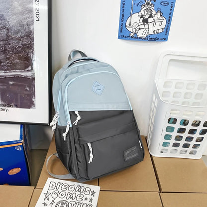 Female Teenager High Quality Book Bag Girl Travel Laptop Student Backpack Ladies Nylon College Fashion Women Man School Bag