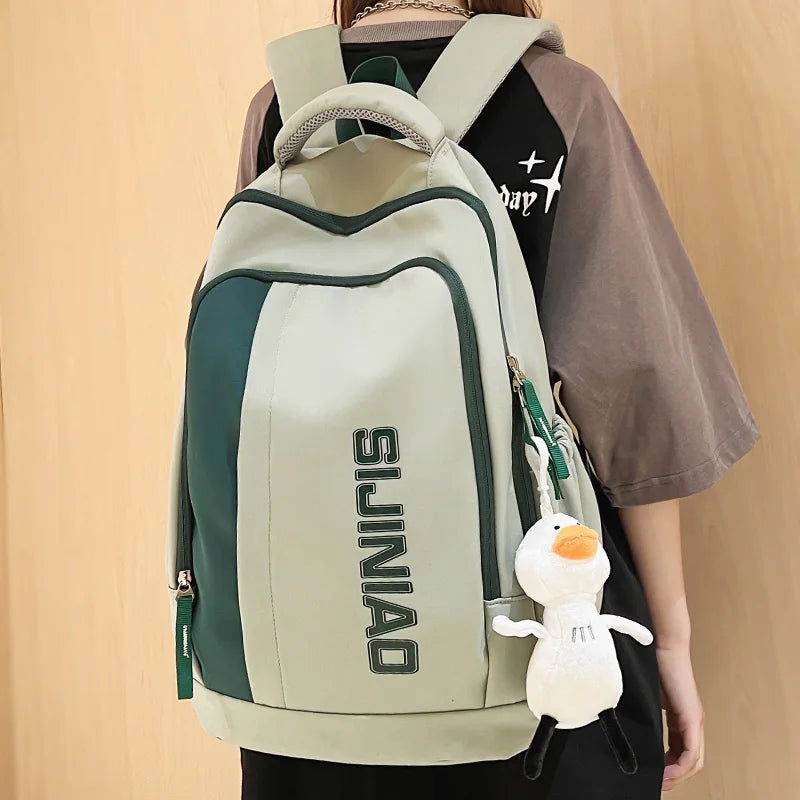 Female Travel High Capacity Book Bag Cool Trendy Lady Laptop School Bag Girl Leisure teen Women Student College Backpack Fashion