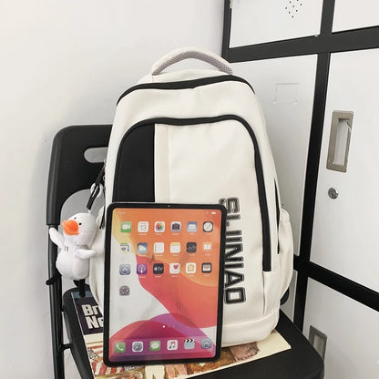 Female Travel High Capacity Book Bag Cool Trendy Lady Laptop School Bag Girl Leisure teen Women Student College Backpack Fashion
