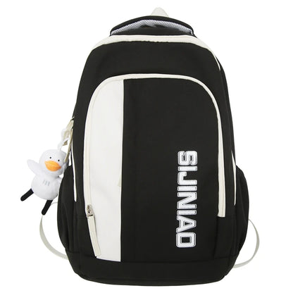 Female Travel High Capacity Book Bag Cool Trendy Lady Laptop School Bag Girl Leisure teen Women Student College Backpack Fashion