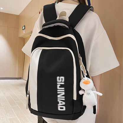 Female Travel High Capacity Book Bag Cool Trendy Lady Laptop School Bag Girl Leisure teen Women Student College Backpack Fashion