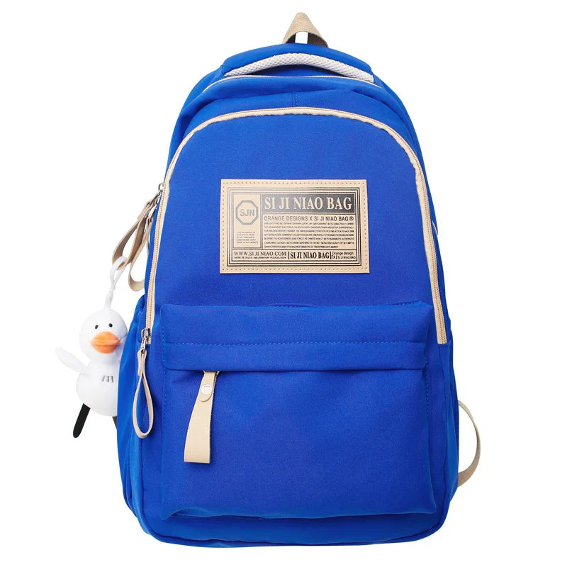 Female Travel High Capacity Book Bag Male Women College Backpack Fashion Girl Boy Nylon School Bags Lady Men Laptop Student Cool