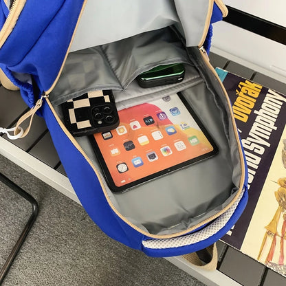 Female Travel High Capacity Book Bag Male Women College Backpack Fashion Girl Boy Nylon School Bags Lady Men Laptop Student Cool