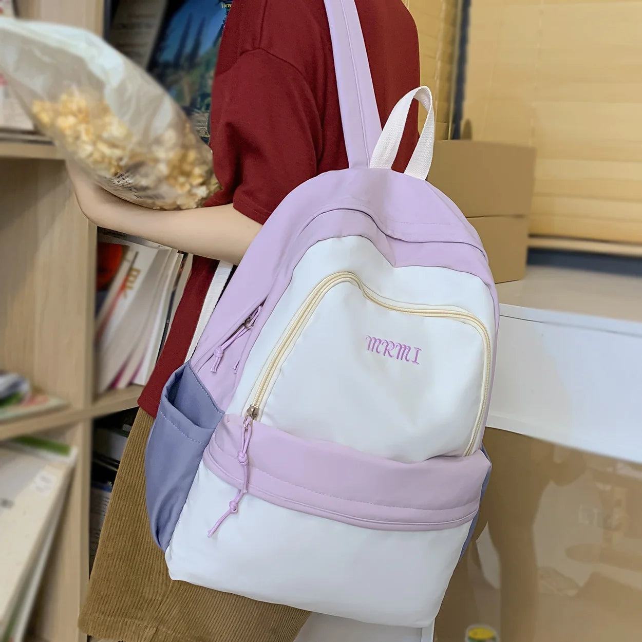 Female Travel Kawaii Waterproof College Backpack Women Lady Cute Laptop Book Bag Student Girl Nylon School Backpack Fashion Cool