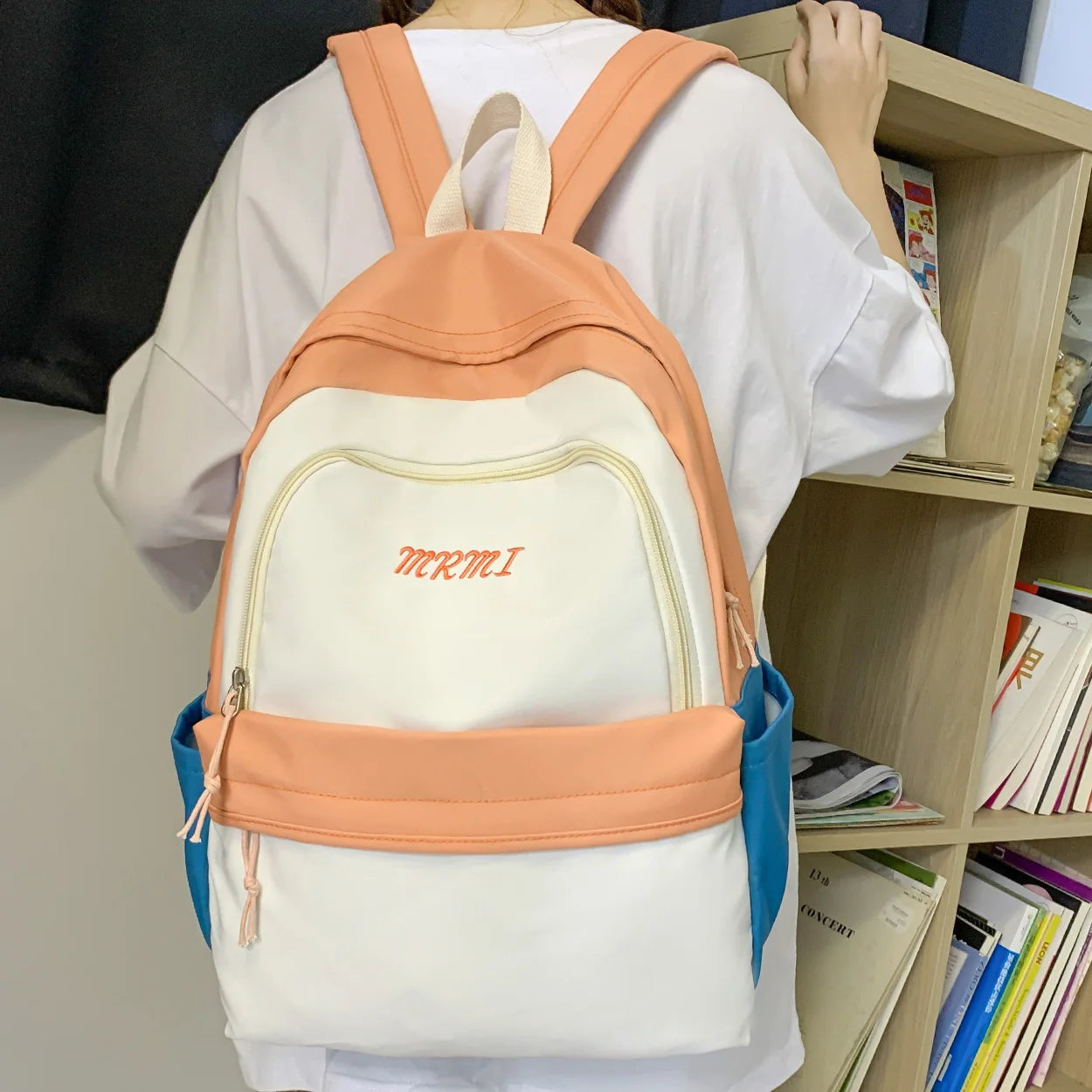 Female Travel Kawaii Waterproof College Backpack Women Lady Cute Laptop Book Bag Student Girl Nylon School Backpack Fashion Cool