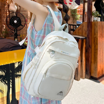 Female Travel Waterproof Book Bags Fashion Ladies Cute Laptop Trendy Women College Student Backpack Girl Kawaii Nylon School Bag