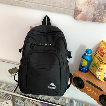 Female Travel Waterproof Book Bags Fashion Ladies Cute Laptop Trendy Women College Student Backpack Girl Kawaii Nylon School Bag