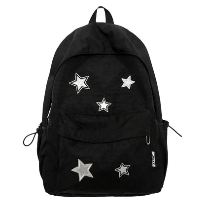 Female Travel Waterproof Kawaii School Bag Ladies Trendy Book Bag Cool Women Student Fashion Laptop College Backpacks Girl Nylon