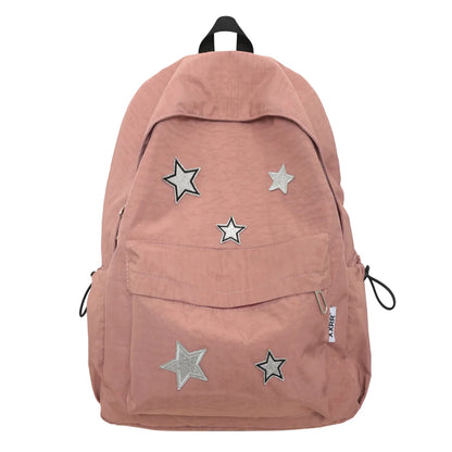 Female Travel Waterproof Kawaii School Bag Ladies Trendy Book Bag Cool Women Student Fashion Laptop College Backpacks Girl Nylon