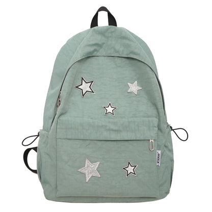 Female Travel Waterproof Kawaii School Bag Ladies Trendy Book Bag Cool Women Student Fashion Laptop College Backpacks Girl Nylon