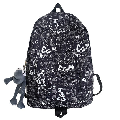 Female Trendy Men Backpack Cool Girl Student Male School Bag Ladies Fashion Laptop Nylon Backpack Women Book Boy Bags Travel New