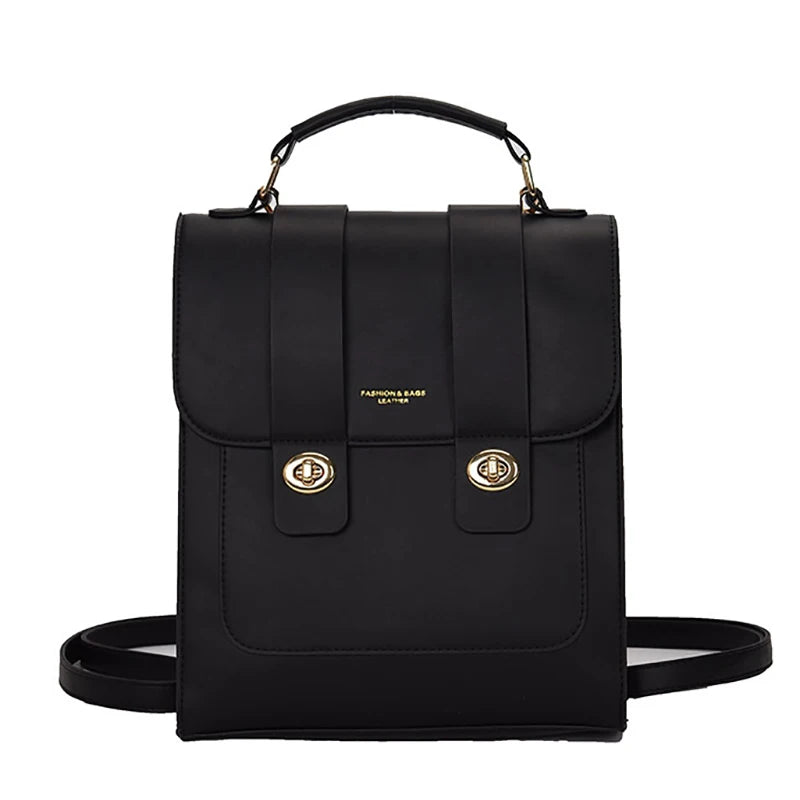Female Vintage Style Cover Backpacks Girl School Handbags Casual Classic Shoulder Bags Mochila Femenina