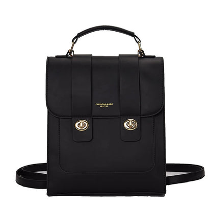 Female Vintage Style Cover Backpacks Girl School Handbags Casual Classic Shoulder Bags Mochila Femenina