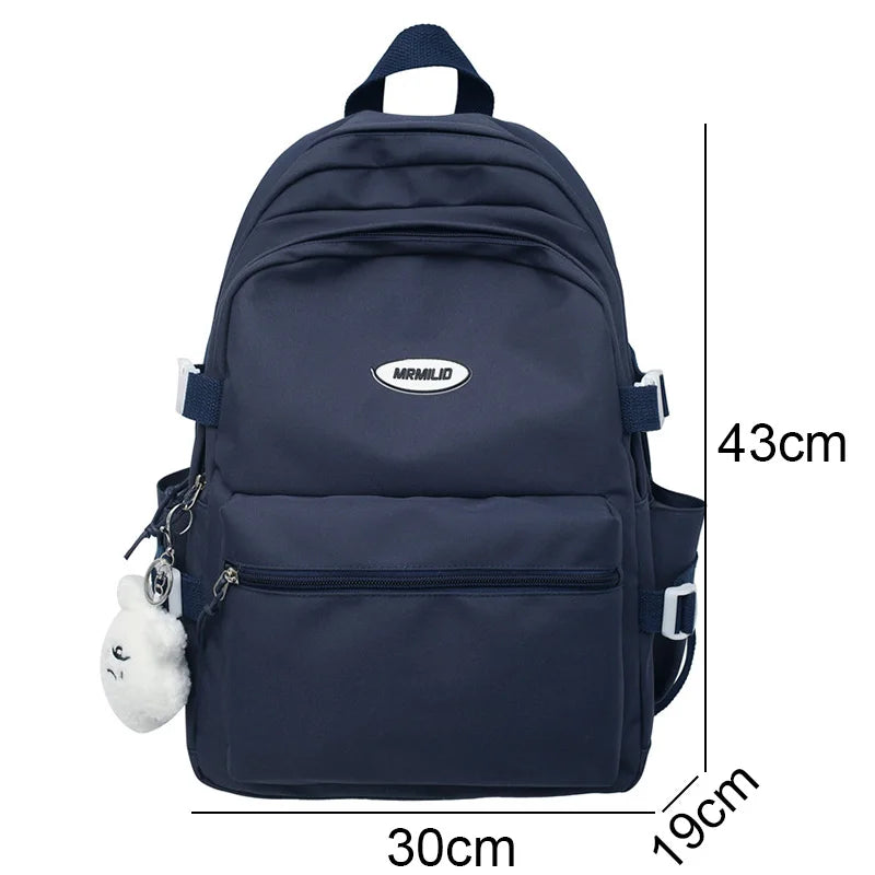 Female Waterproof Student Backpack Cool Trendy Women Kawaii Laptop School Bag Girl College Backpack Fashion Lady Travel Book Bag