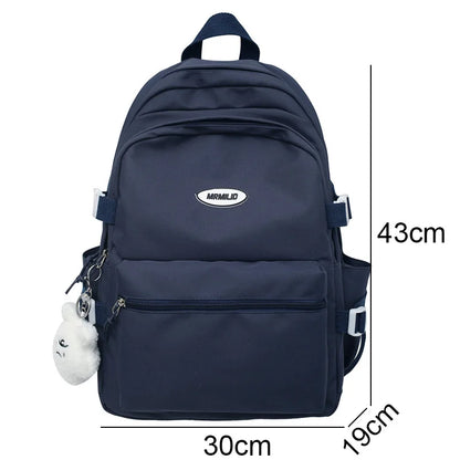 Female Waterproof Student Backpack Cool Trendy Women Kawaii Laptop School Bag Girl College Backpack Fashion Lady Travel Book Bag