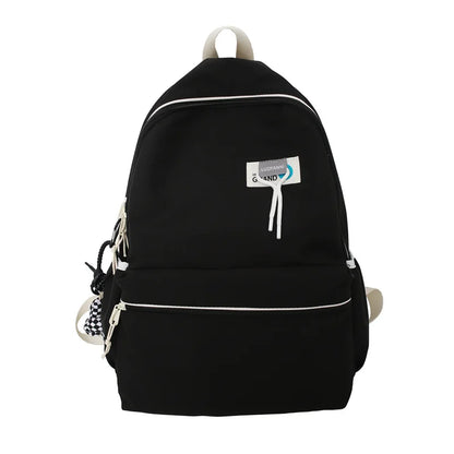 Female Waterproof White College Bag Fashion Women Book Backpack Girl Kawaii School Bags Ladies Laptop Backpack Nylon Student New