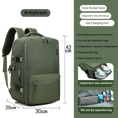 Feminina Backpack Aesthetic School Waterproof Bags for Women Trend 2024 University Laptop Travel Backpacks Sale with Shoe Pocket