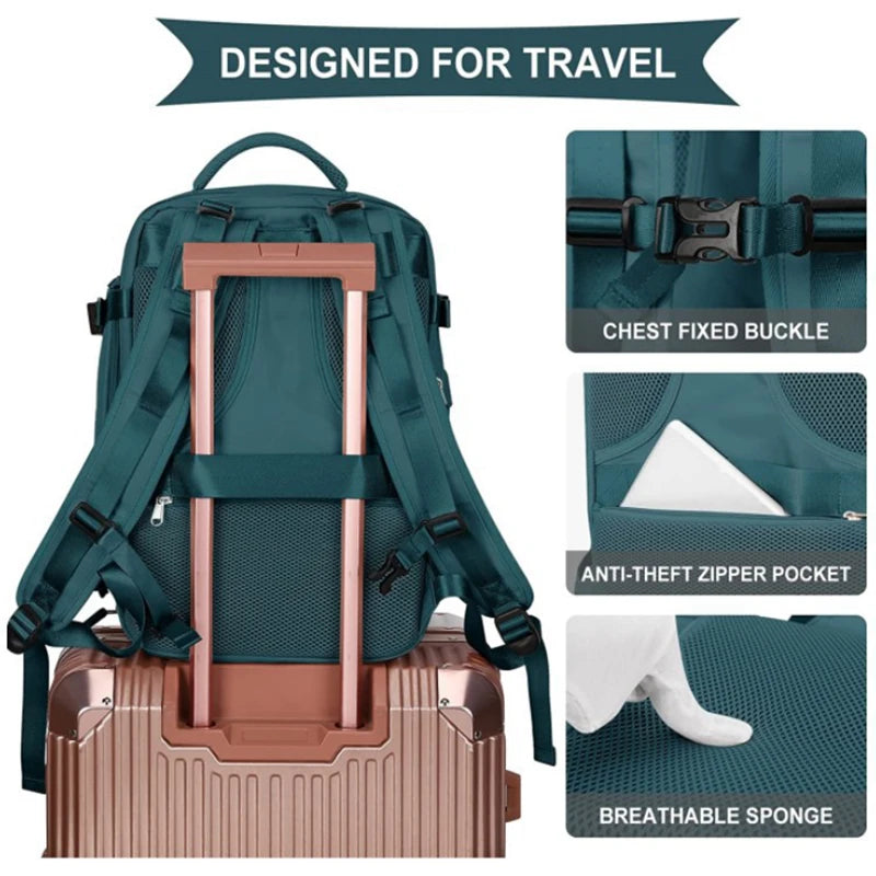 Feminina Backpack Travel Laptop Trekking School Bags for Men Camping Large Capacity Waterproof Cheap Woman Bag Deals Trend Light