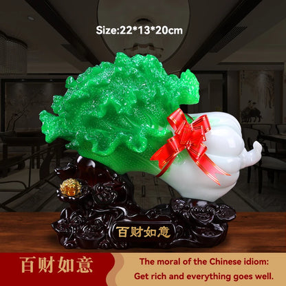 Feng Shui Good Fortune Toad Horse Elephant Figurine Statue Gold Tree Desk Bookshelf Wine Cabinet Ornament Living Room Decoration