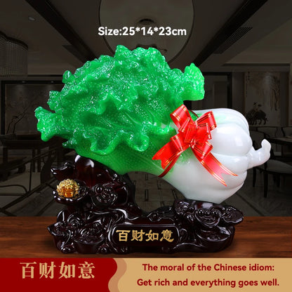Feng Shui Good Fortune Toad Horse Elephant Figurine Statue Gold Tree Desk Bookshelf Wine Cabinet Ornament Living Room Decoration