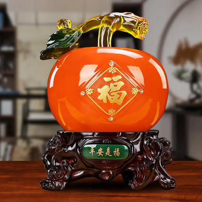 Feng Shui Good Fortune Toad Horse Elephant Figurine Statue Gold Tree Desk Bookshelf Wine Cabinet Ornament Living Room Decoration