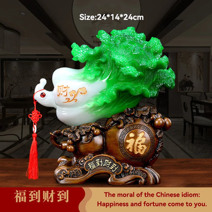 Feng Shui Good Fortune Toad Horse Elephant Figurine Statue Gold Tree Desk Bookshelf Wine Cabinet Ornament Living Room Decoration