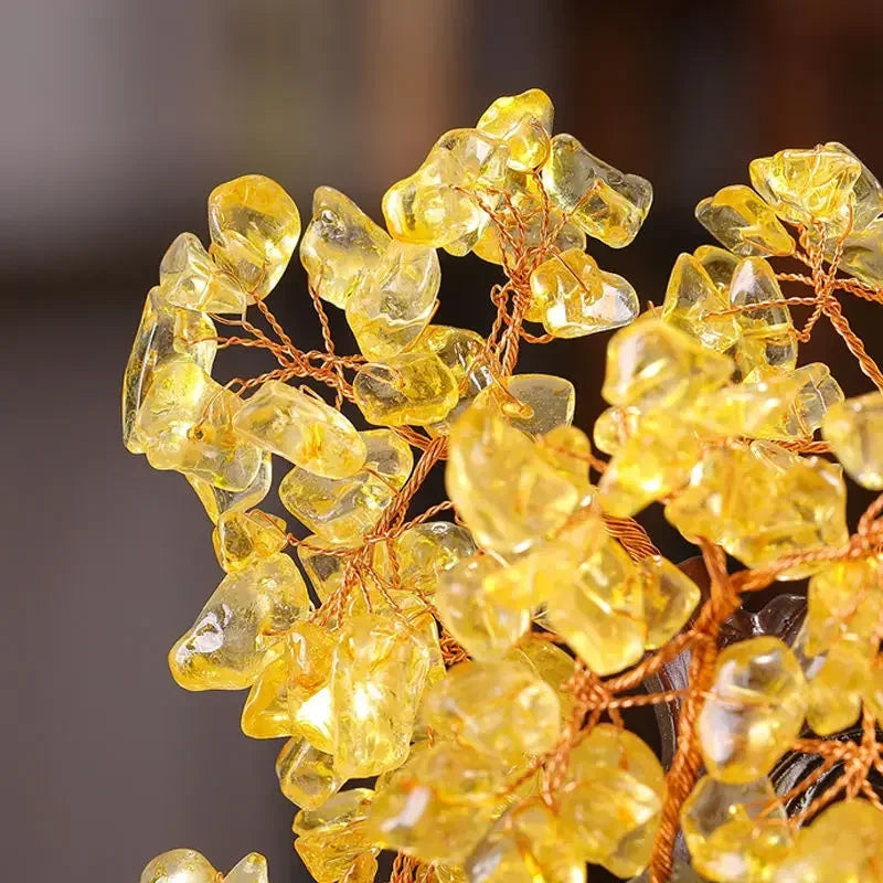 Feng Shui Resin Fortune Gourd Brave Crystal Ornaments Crafts Home Office Living Room Miniatures