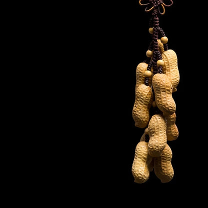 FengShui-Car Hanging Accessories Peanut Sculpture Decoration Accessories Rear View Camera for Seg