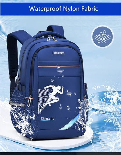 Fengdong Elementary school backpack waterproof book bag primary school bags for boys student backpack large capacity schoolbag