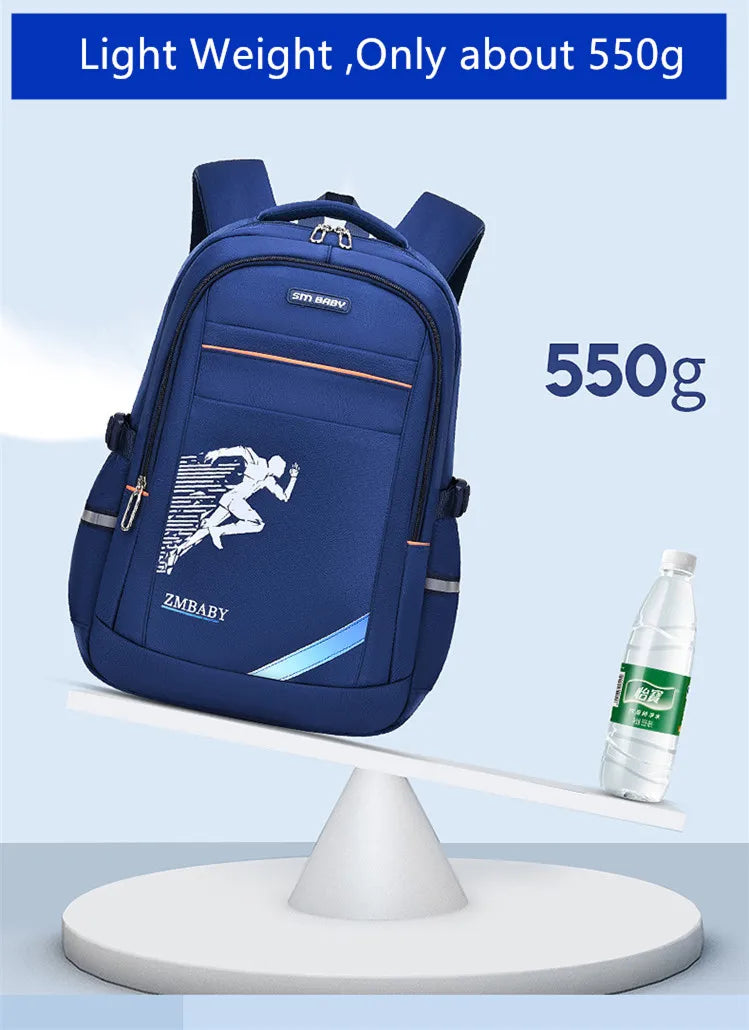 Fengdong Elementary school backpack waterproof book bag primary school bags for boys student backpack large capacity schoolbag