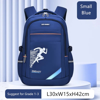 Fengdong Elementary school backpack waterproof book bag primary school bags for boys student backpack large capacity schoolbag