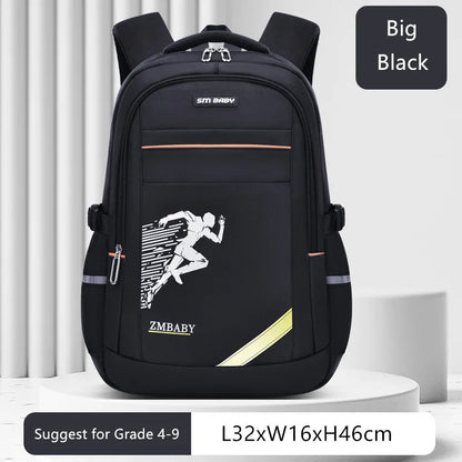 Fengdong Elementary school backpack waterproof book bag primary school bags for boys student backpack large capacity schoolbag