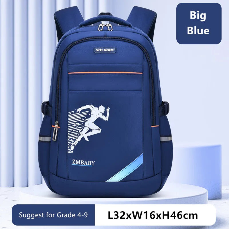 Fengdong Elementary school backpack waterproof book bag primary school bags for boys student backpack large capacity schoolbag