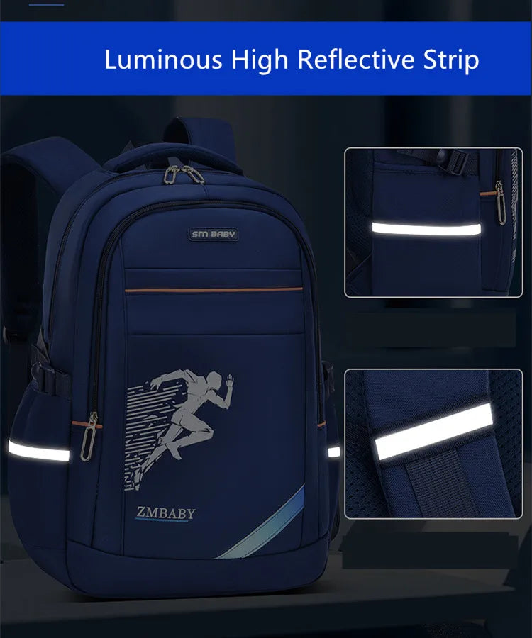 Fengdong Elementary school backpack waterproof book bag primary school bags for boys student backpack large capacity schoolbag