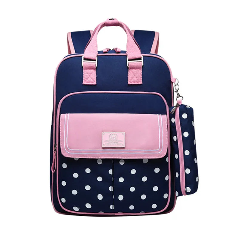 Fengdong High quality school backpack girls orthepedic hard back schoolbag elementary school girl backpack kids school bag gift