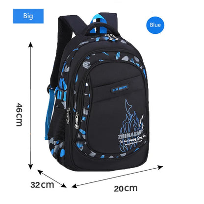 Fengdong Primary SchoolBag Pencil Bag Children Camouflage Backpack Student School Bags 6-12 Years Boy School Backpack Knapsack
