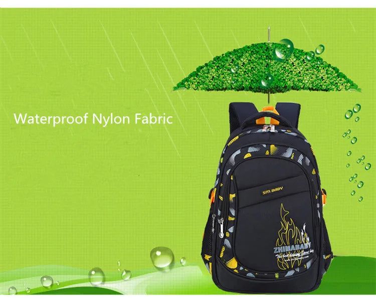 Fengdong Primary SchoolBag Pencil Bag Children Camouflage Backpack Student School Bags 6-12 Years Boy School Backpack Knapsack