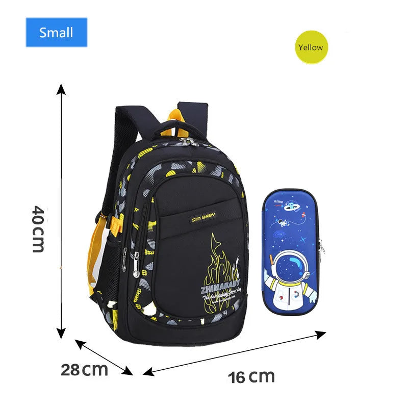 Fengdong Primary SchoolBag Pencil Bag Children Camouflage Backpack Student School Bags 6-12 Years Boy School Backpack Knapsack