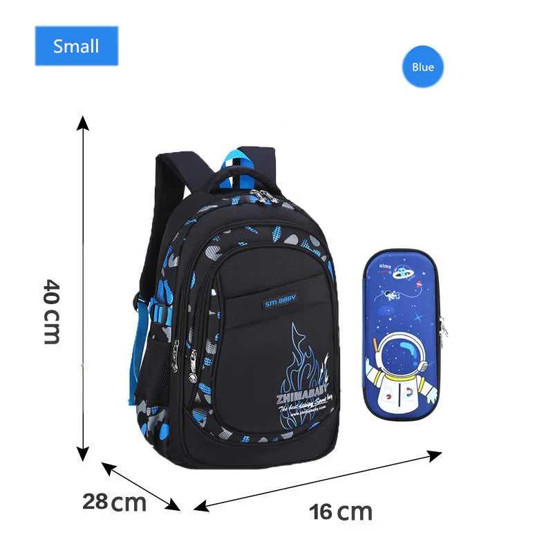 Fengdong Primary SchoolBag Pencil Bag Children Camouflage Backpack Student School Bags 6-12 Years Boy School Backpack Knapsack