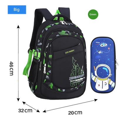 Fengdong Primary SchoolBag Pencil Bag Children Camouflage Backpack Student School Bags 6-12 Years Boy School Backpack Knapsack