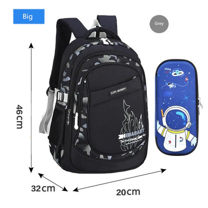 Fengdong Primary SchoolBag Pencil Bag Children Camouflage Backpack Student School Bags 6-12 Years Boy School Backpack Knapsack